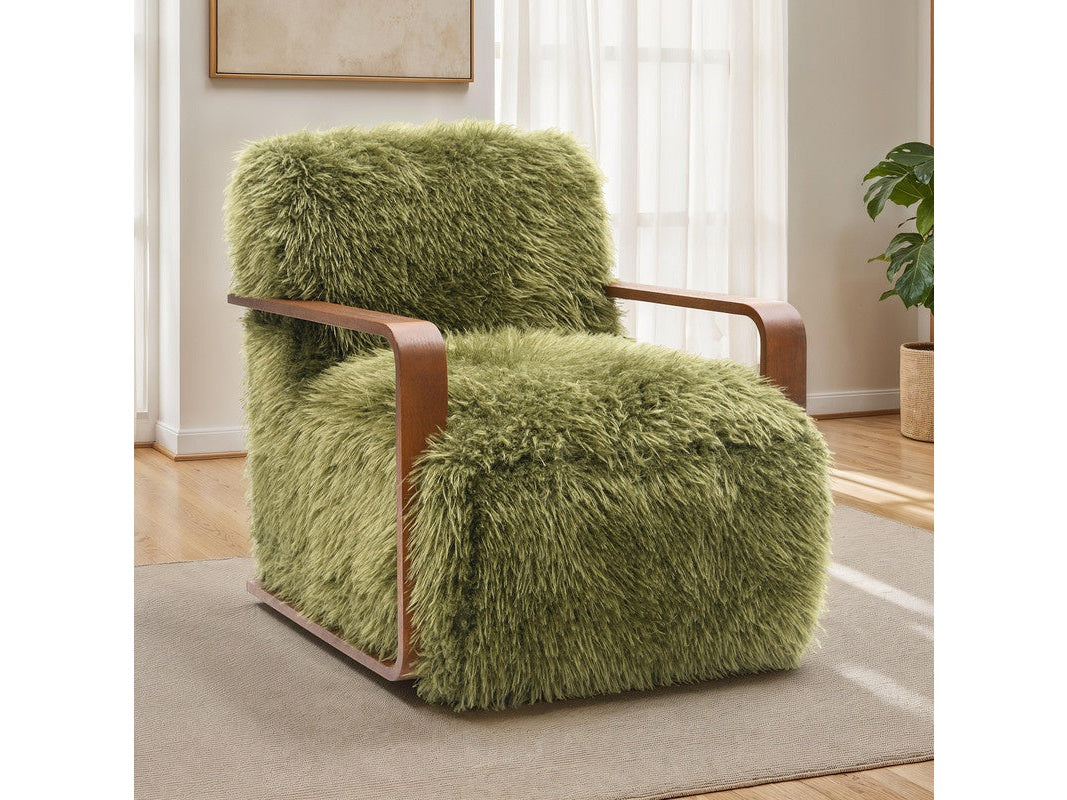 Elardo Green Accent Chair