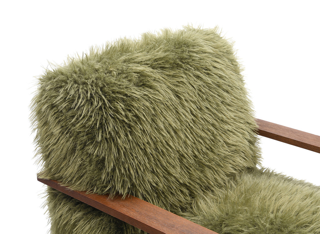 Elardo Green Accent Chair