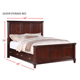 Hamilton Queen Storage Bed