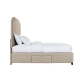 Harper Queen Upholstered Storage Bed