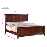 Hamilton Queen Panel Bed