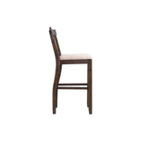 Stone 30" Slat Back Bar Stool Set of 2