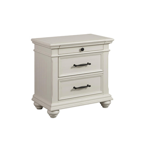 Slater 3-Drawer Nightstand with USB Ports image