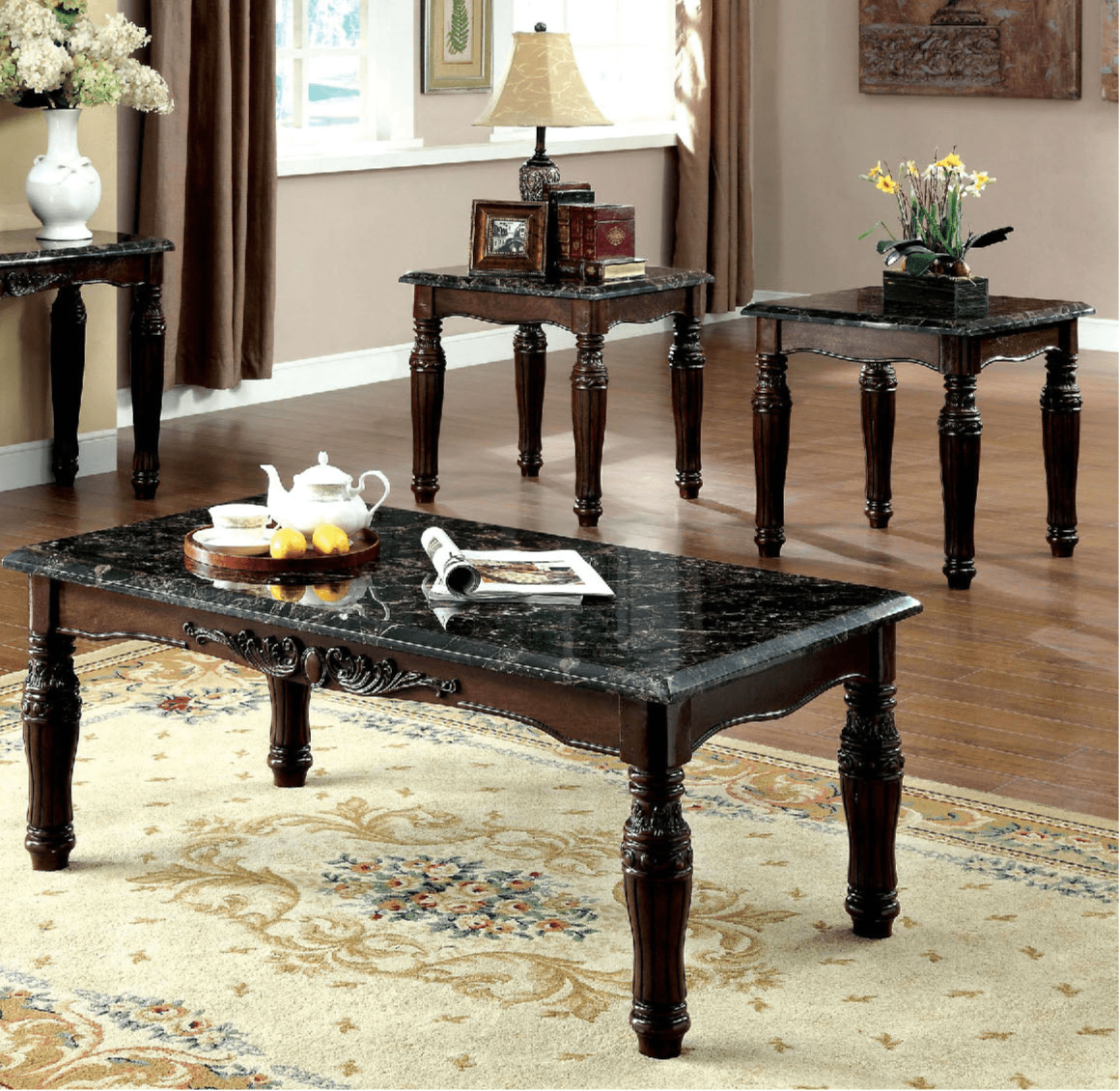 Elpis Brown/Espresso Loveseat
