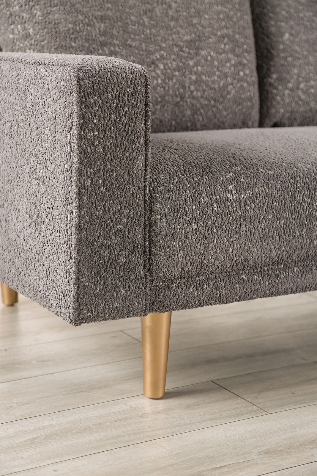 Elverum Charcoal Gray Sofa & Loveseat