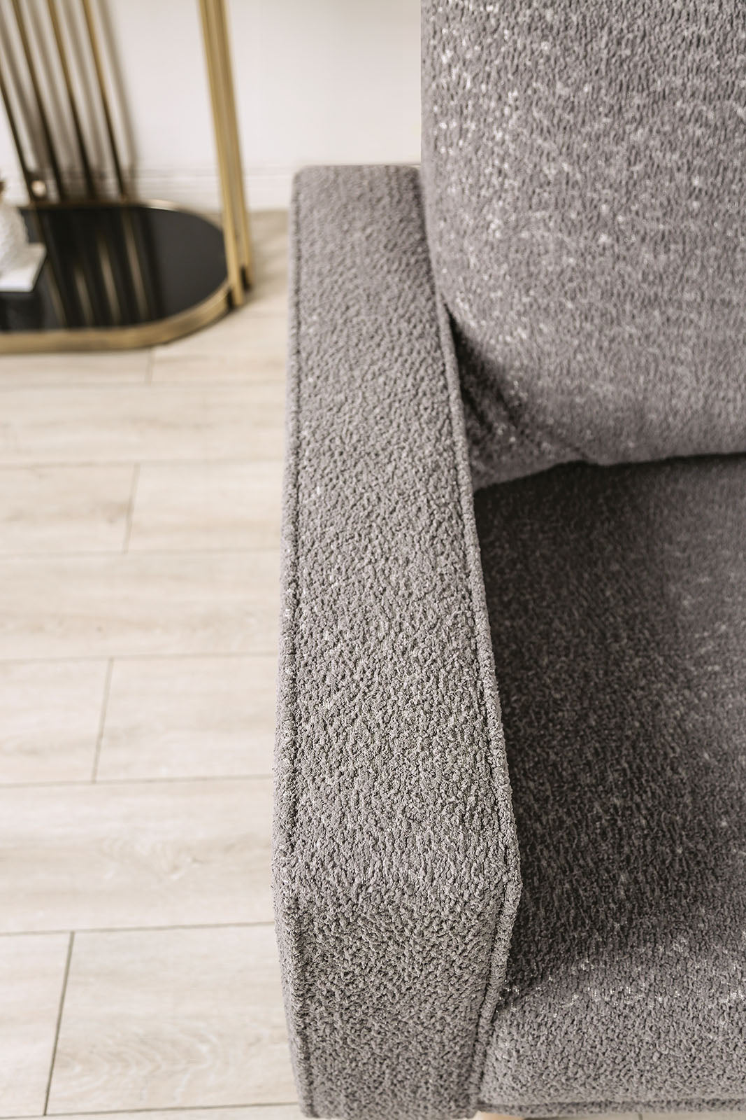 Elverum Charcoal Gray Sofa & Loveseat
