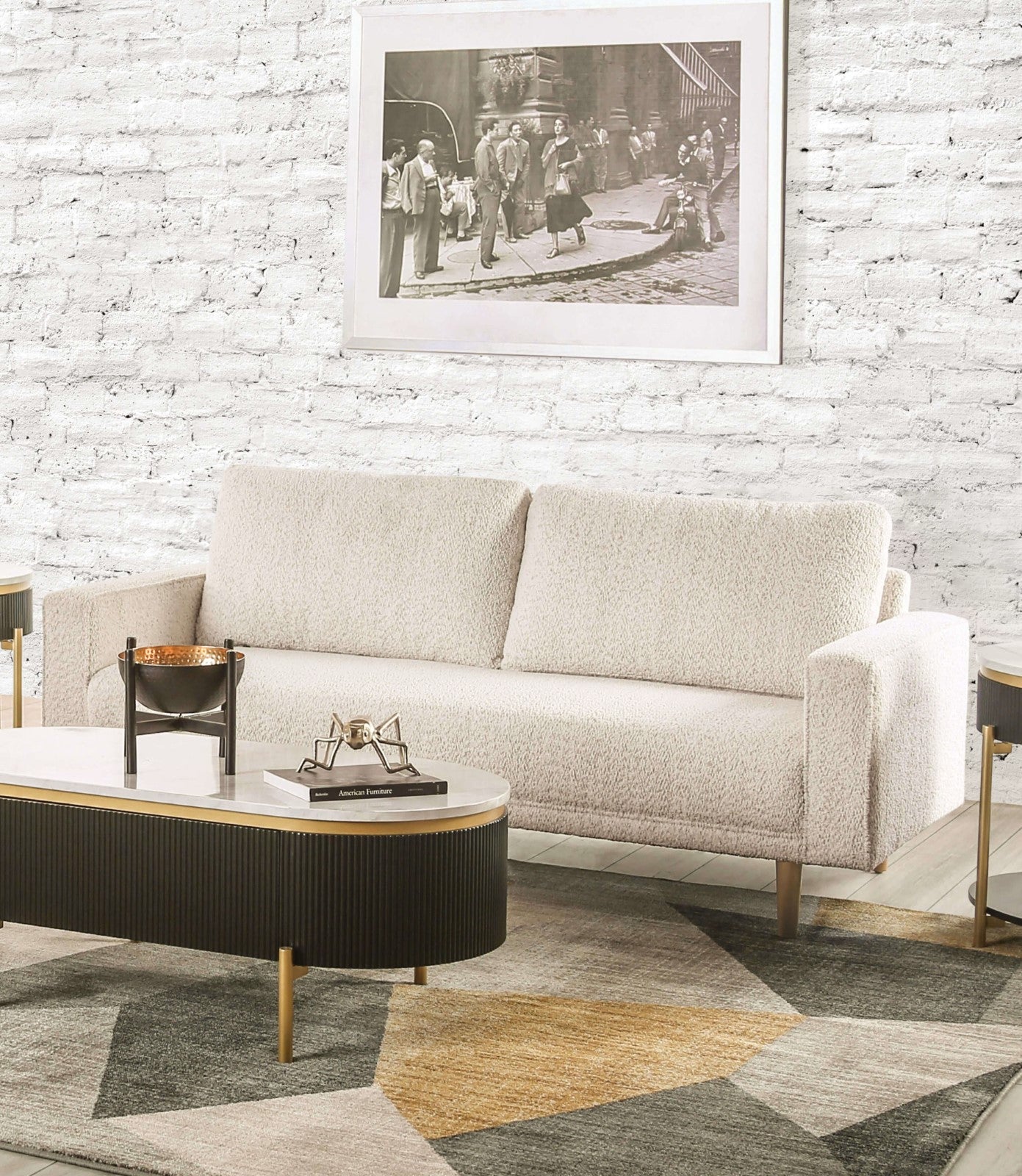 Elverum Off-White Sofa & Loveseat