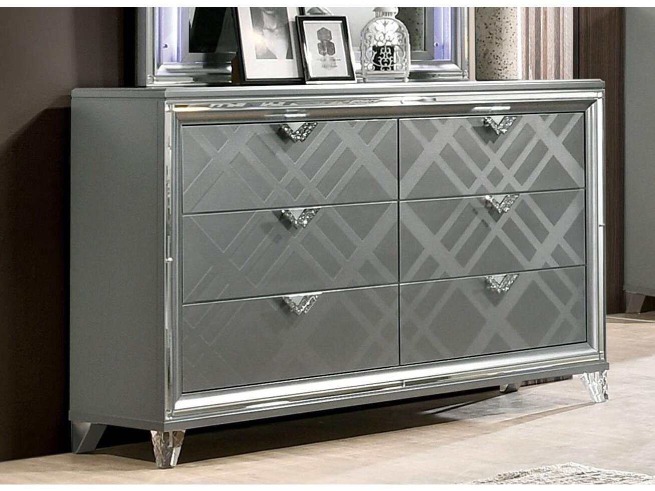 Emmeline Silver Dresser