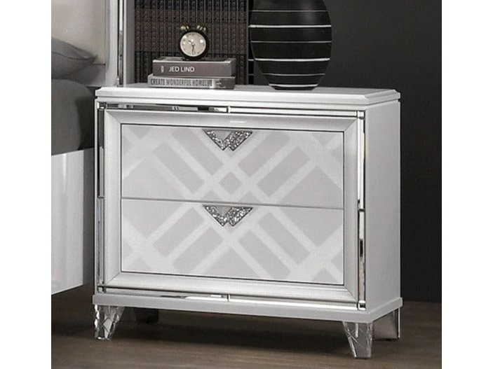 Emmeline  White  Nightstand