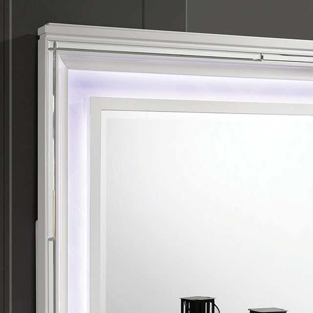 Emmeline White Queen Bed