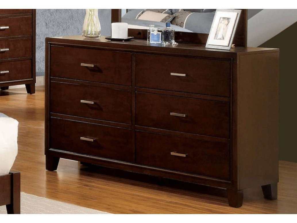 Enrico II Brown Cherry Dresser