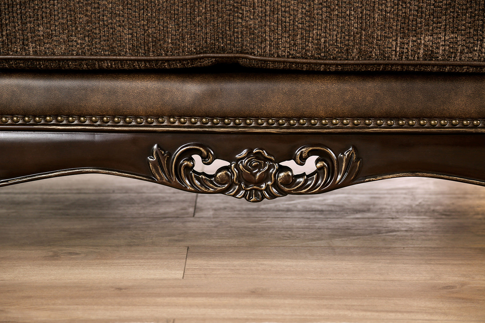 Ensenada Dark Cherry/Brown Chair