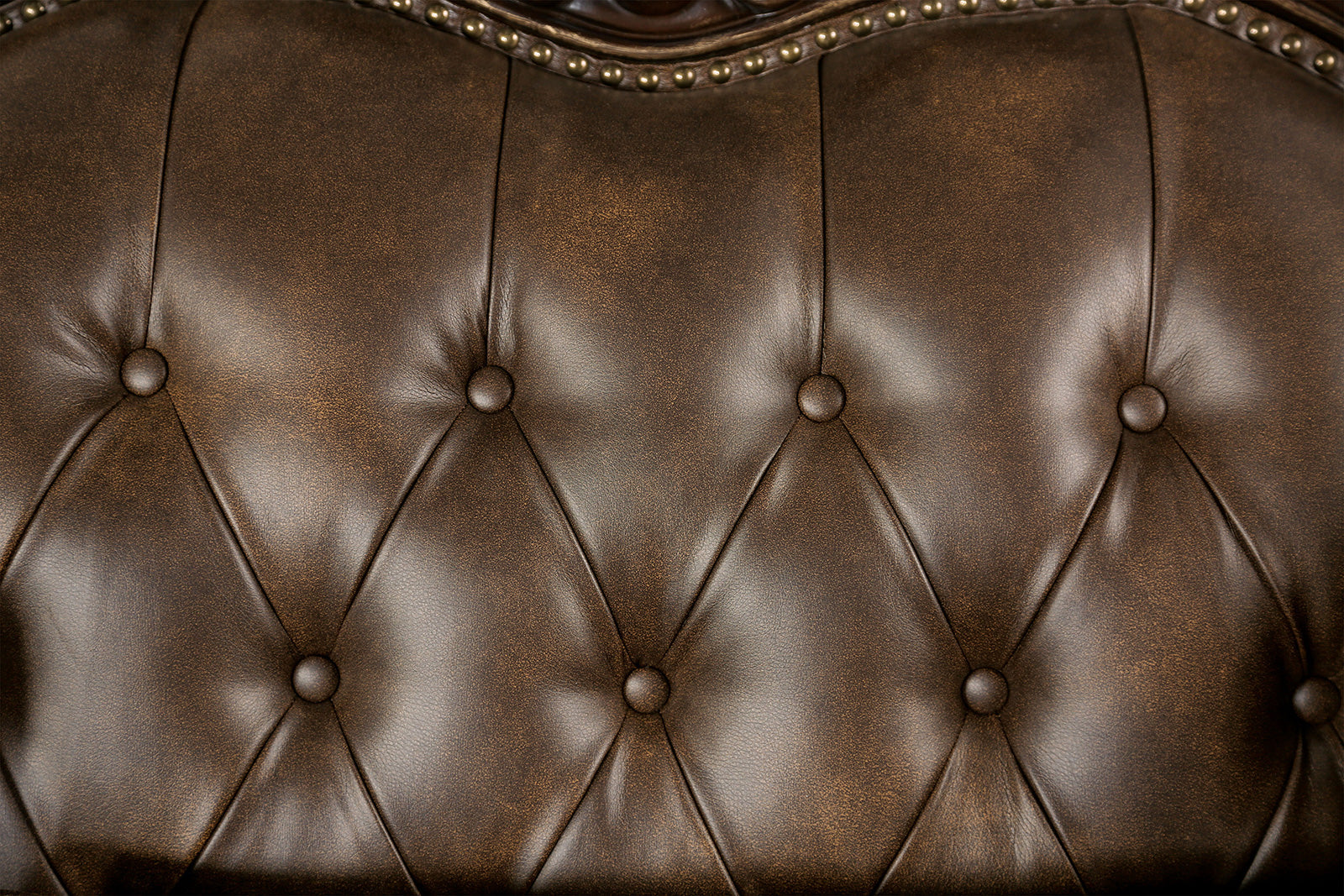Ensenada Dark Cherry/Brown Loveseat