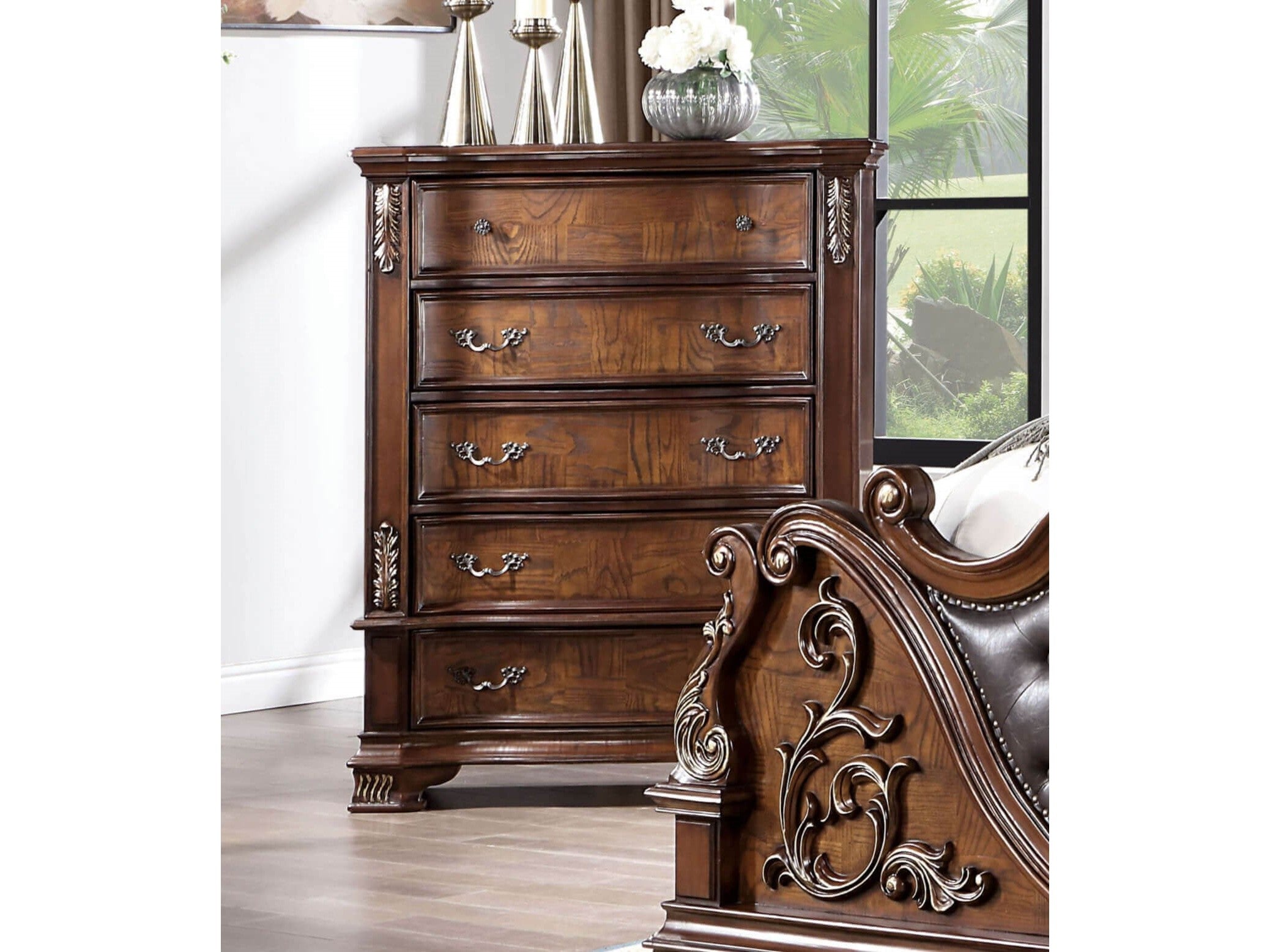 Esparanza Brown Cherry Chest
