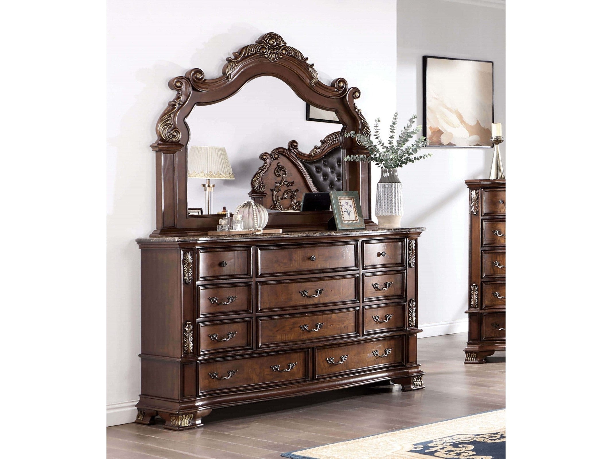 Esparanza Brown Cherry Dresser