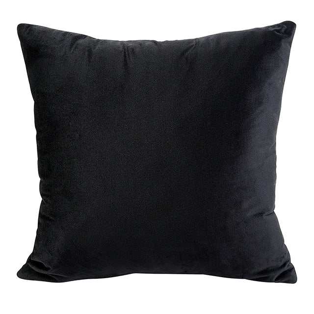 Evadne Black Chair w/ Pillow