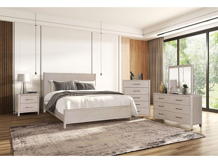 Fareham Oak Queen 5 Piece Bedroom Set w/2 Nightstands