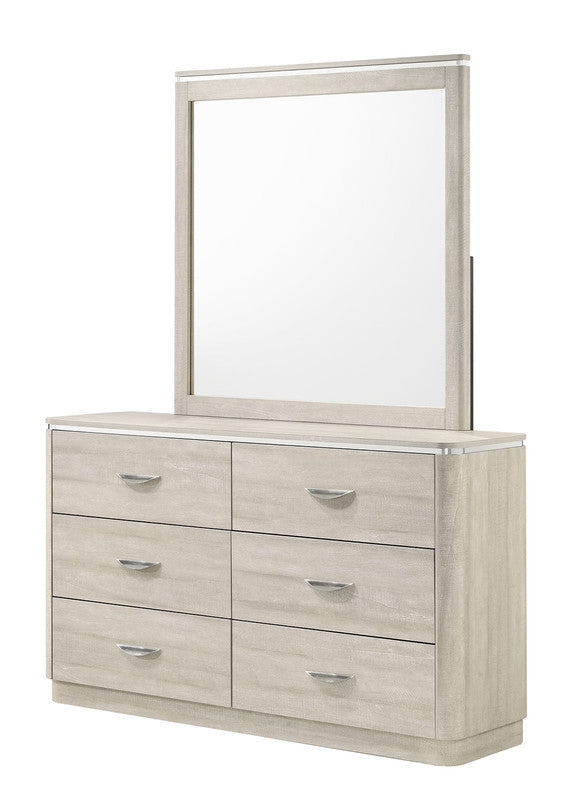 Farsund Dusty Gray Mirror