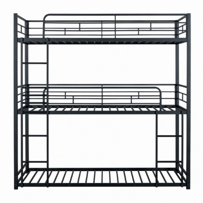 Felgu Black Twin Bunk Bed