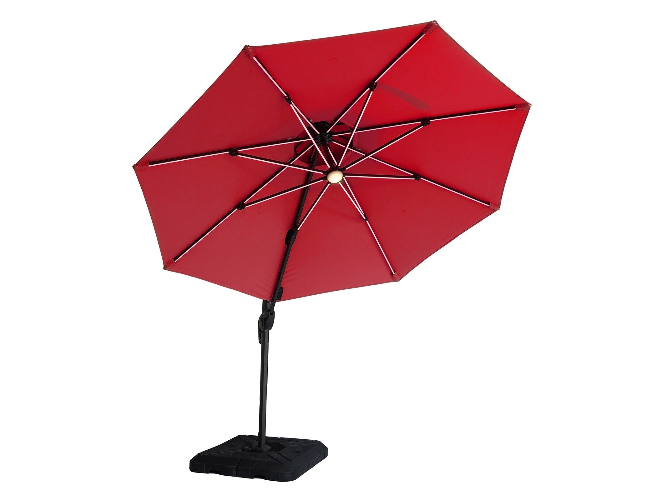 Fera Red Round Umbrella