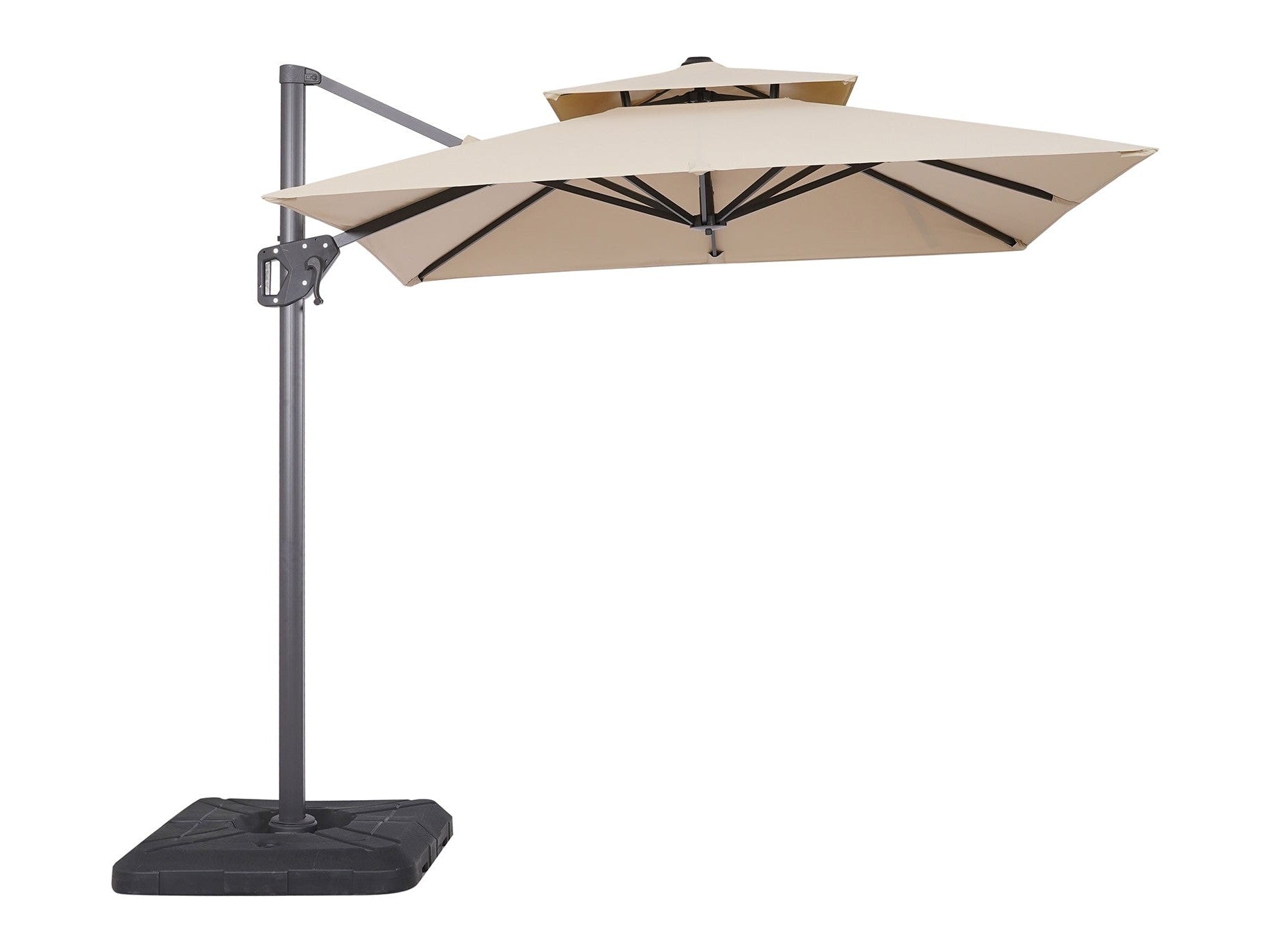 Fida Beige Square Umbrella
