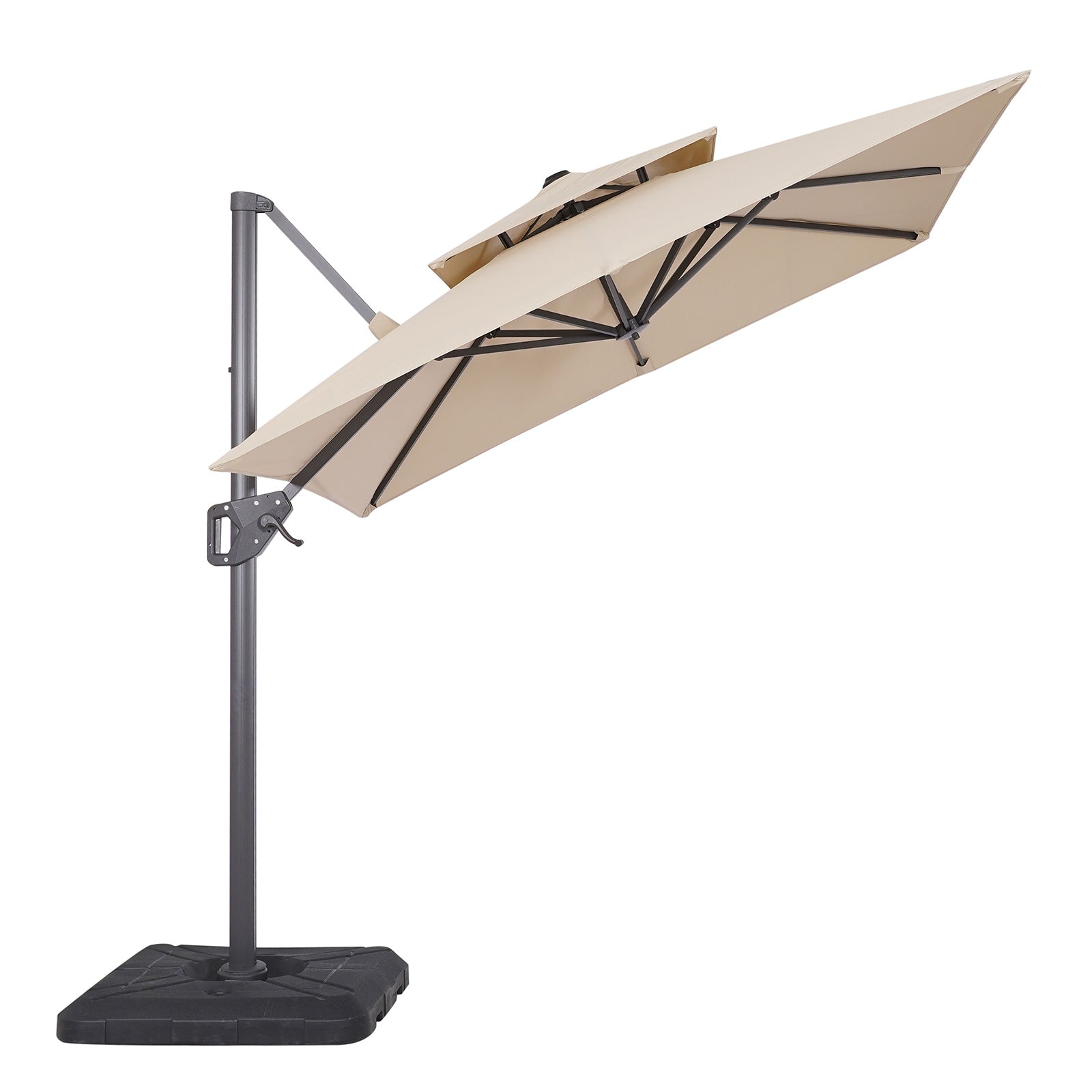Fida Beige Square Umbrella