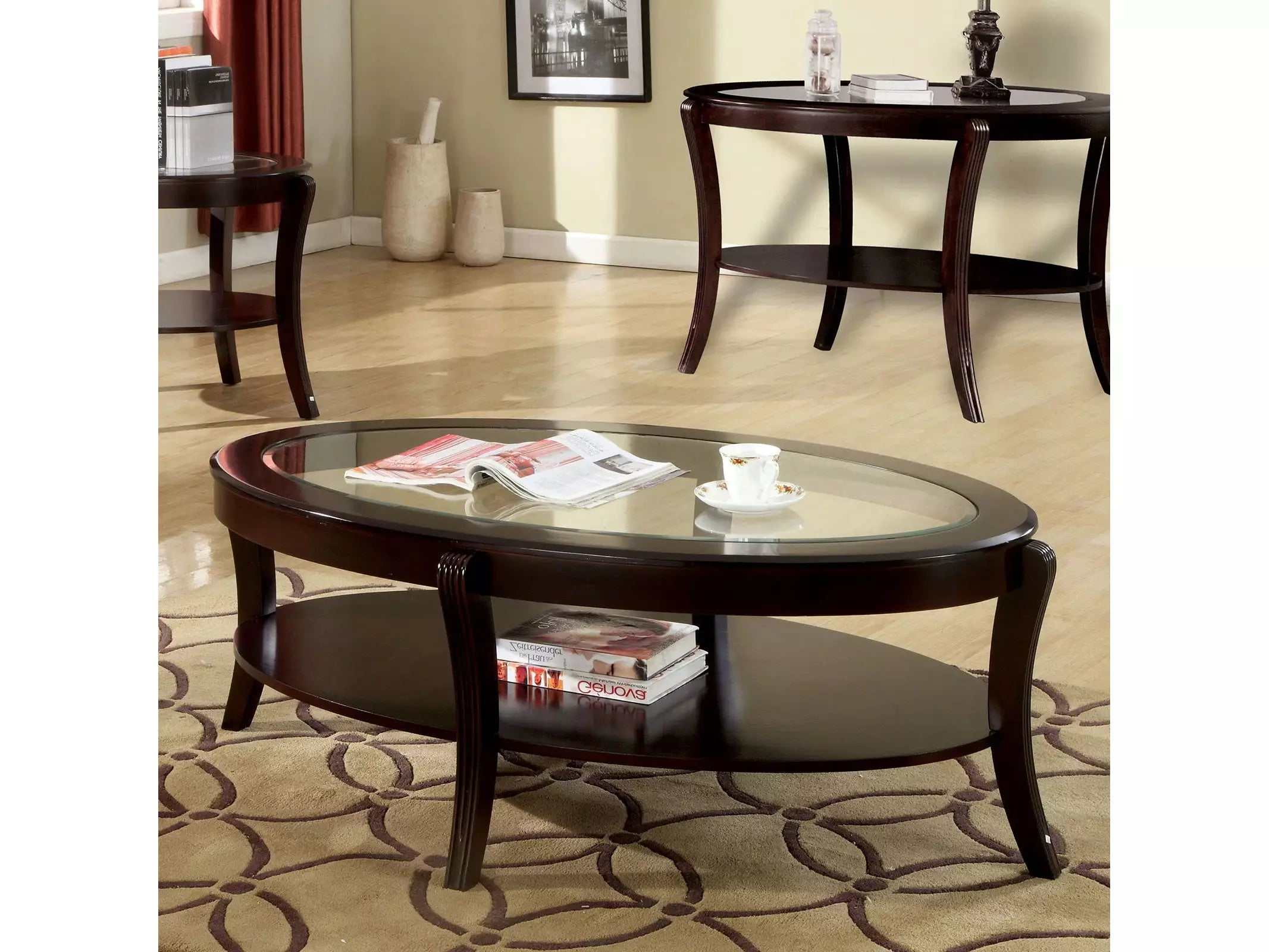 Finley Espresso Coffee Table