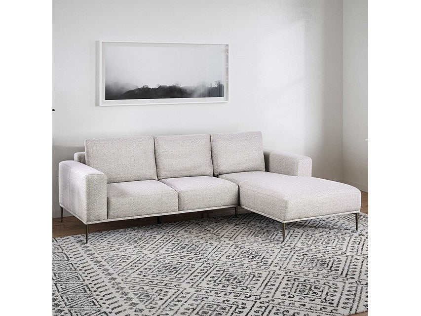 Forde Gray Right Arming Sectional