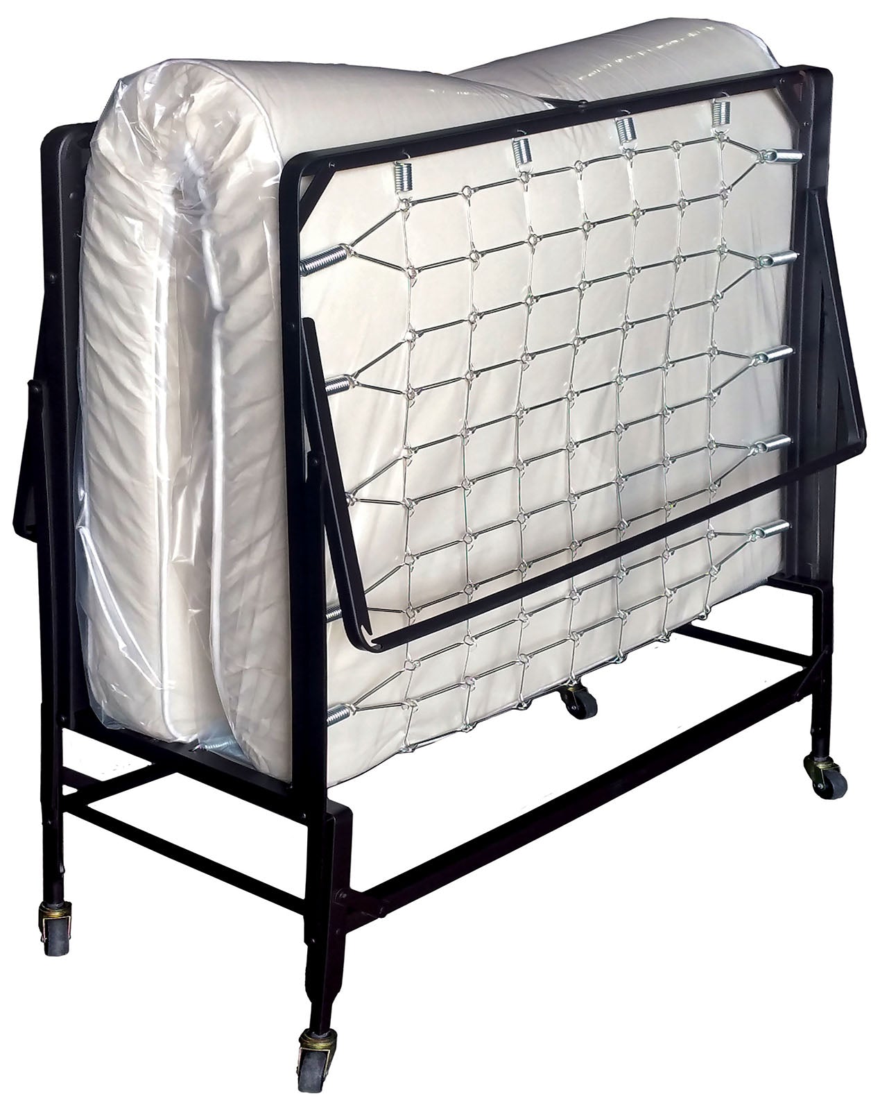 Framos Black/White Rollaway Bed w/ 39" Mattress