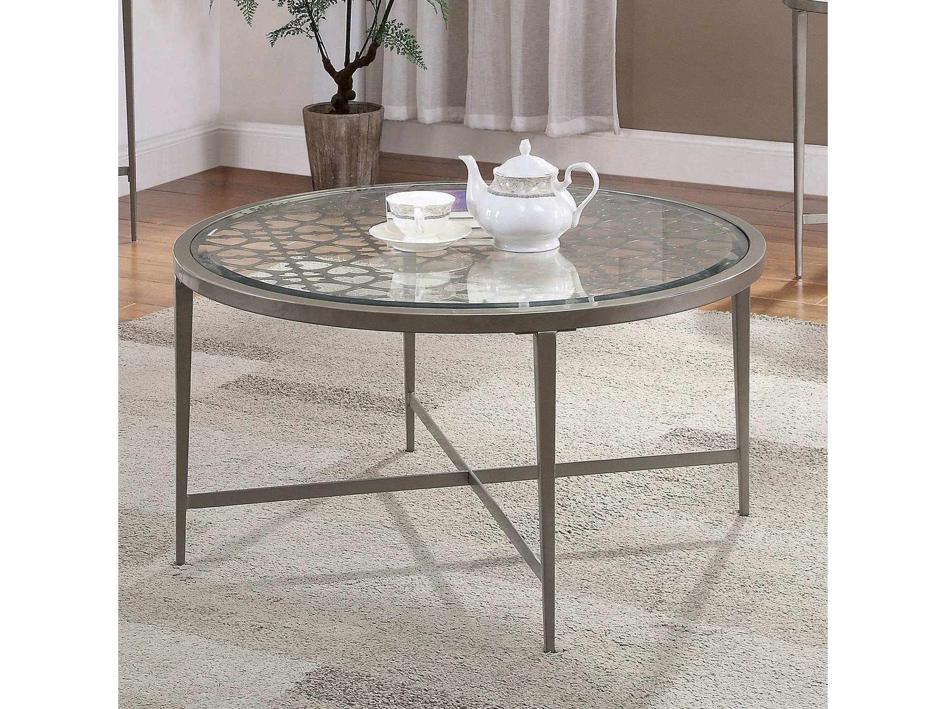 Freja Silver Coffee Table