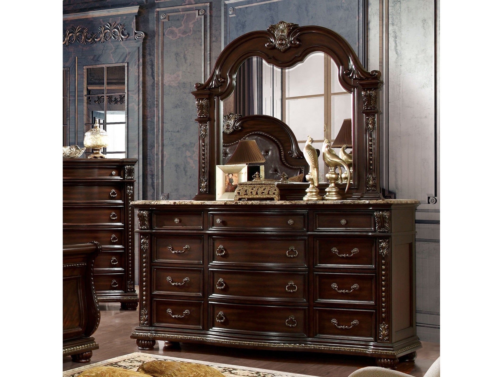 Fromberg Brown Cherry Dresser