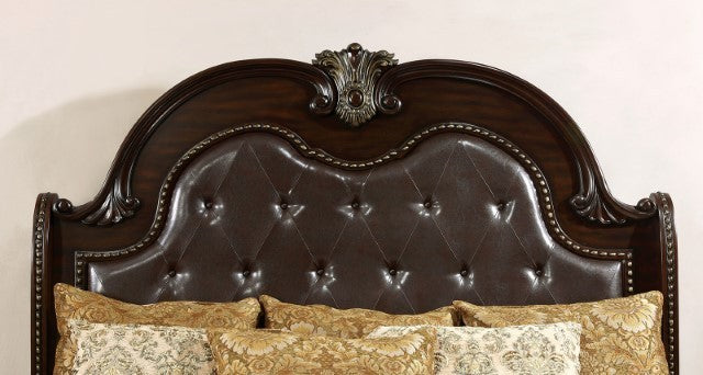 Fromberg Brown Cherry Eastern King Bed