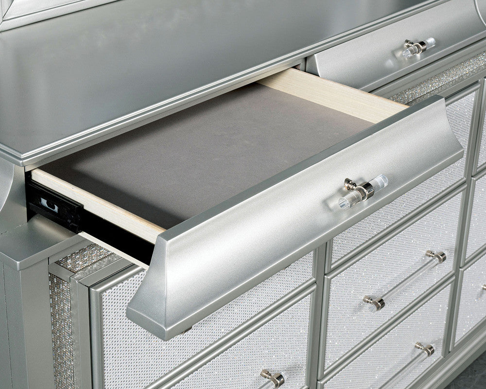 Galea Gray Dresser w/ LED
