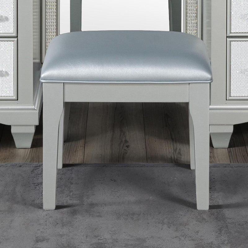 Galea Gray Vanity w/ Stool