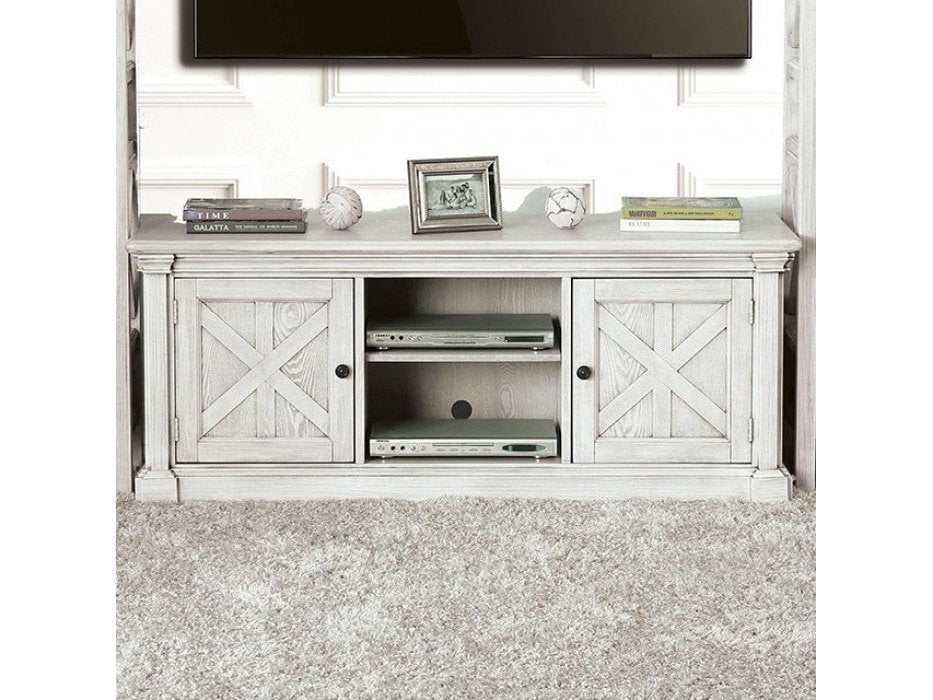 Georgia Antique White 60" TV Console