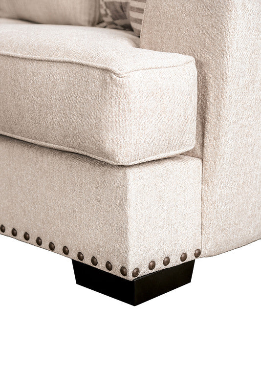 Gervais Taupe Loveseat