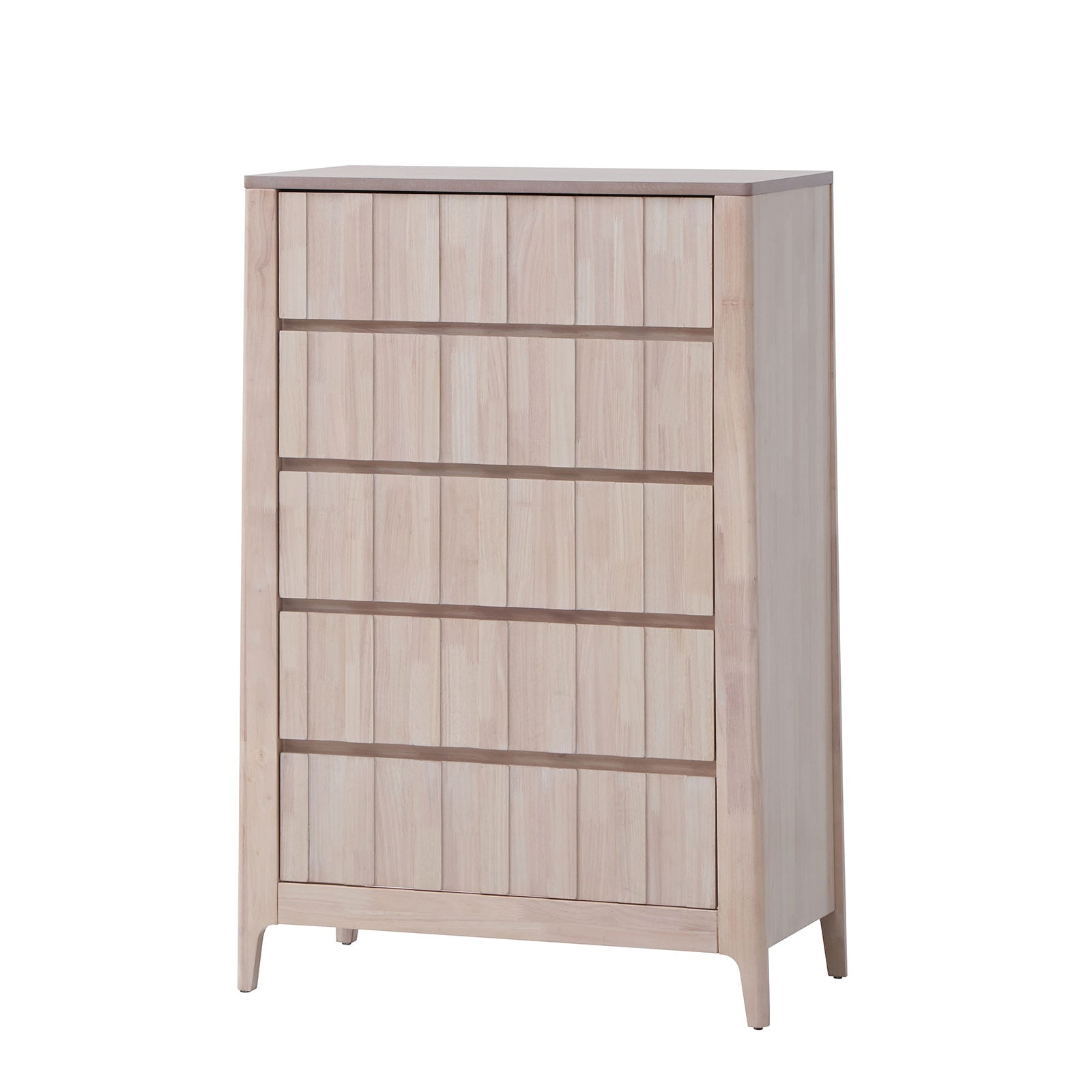 Gervais Whitewash 4 Piece Bedroom Set