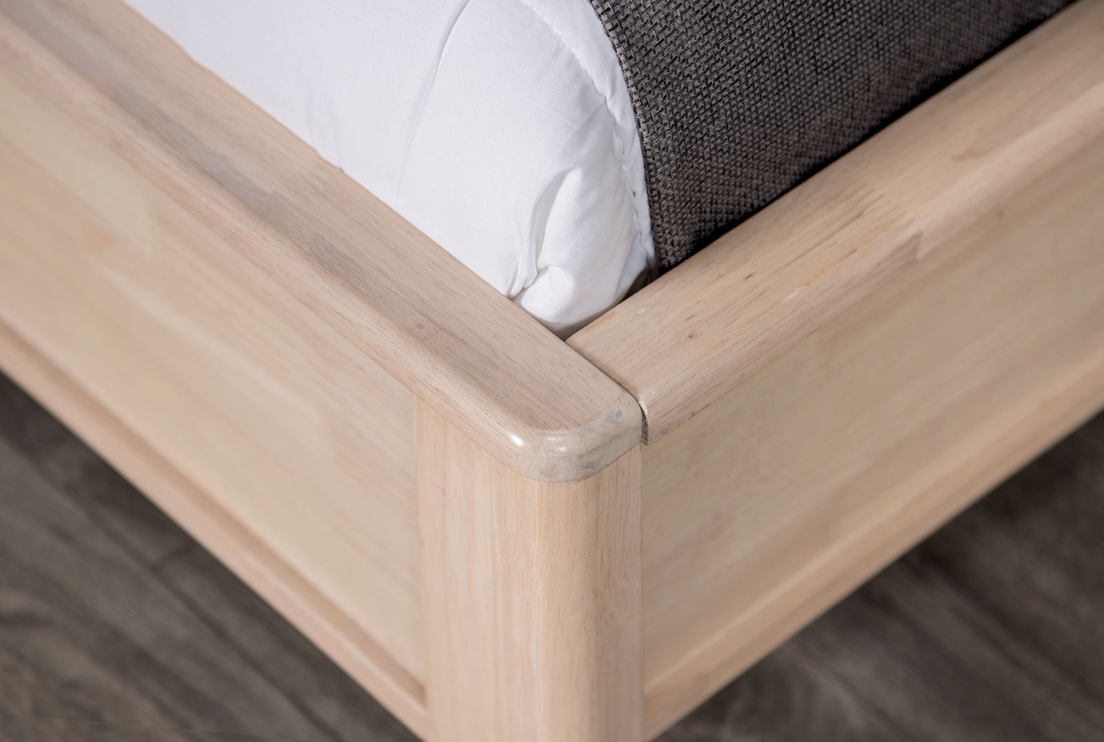Gervais Whitewash Bed