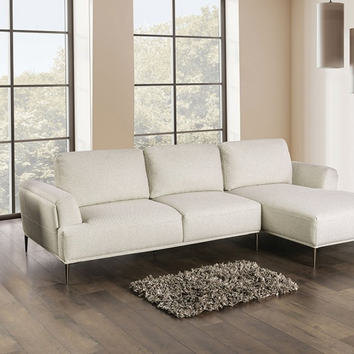 Gladbach Beige Right-Chaise Sectional