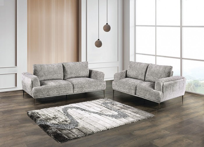 Gladbach Gray Loveseat