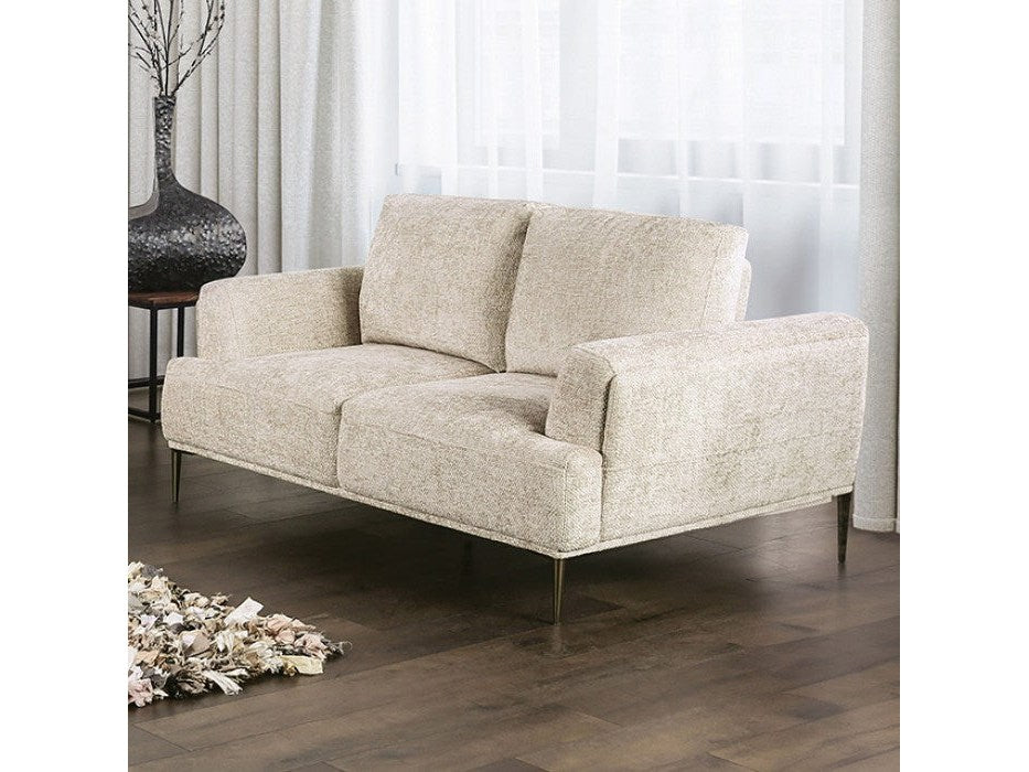 Gladbach Light Brown Loveseat
