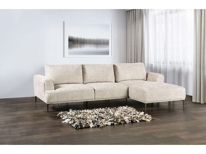 Gladbach Light Brown Right-Shape Sectional