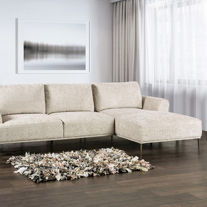 Gladbach Light Brown Right-Shape Sectional