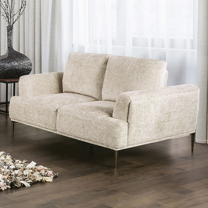 Gladbach Light Brown Upholstery Living Room Set
