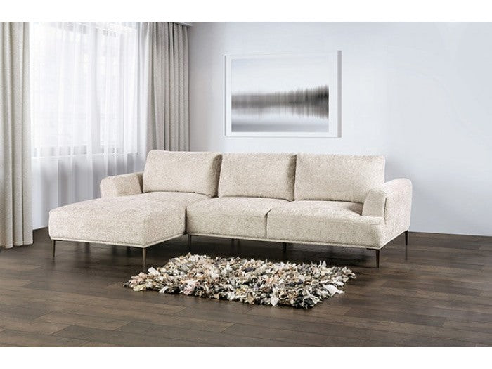 Gladbach Light Brown left-Chaise Sectional