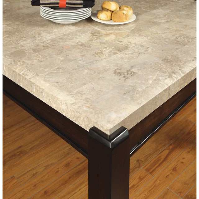 Gladstone Dark Walnut/Ivory Dining Table
