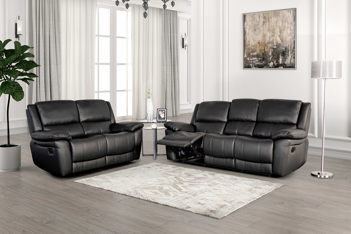Glarus Black Recliner Chair
