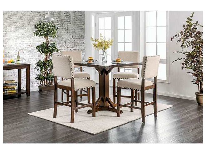Glenbrook Brown Cherry Counter Height Table