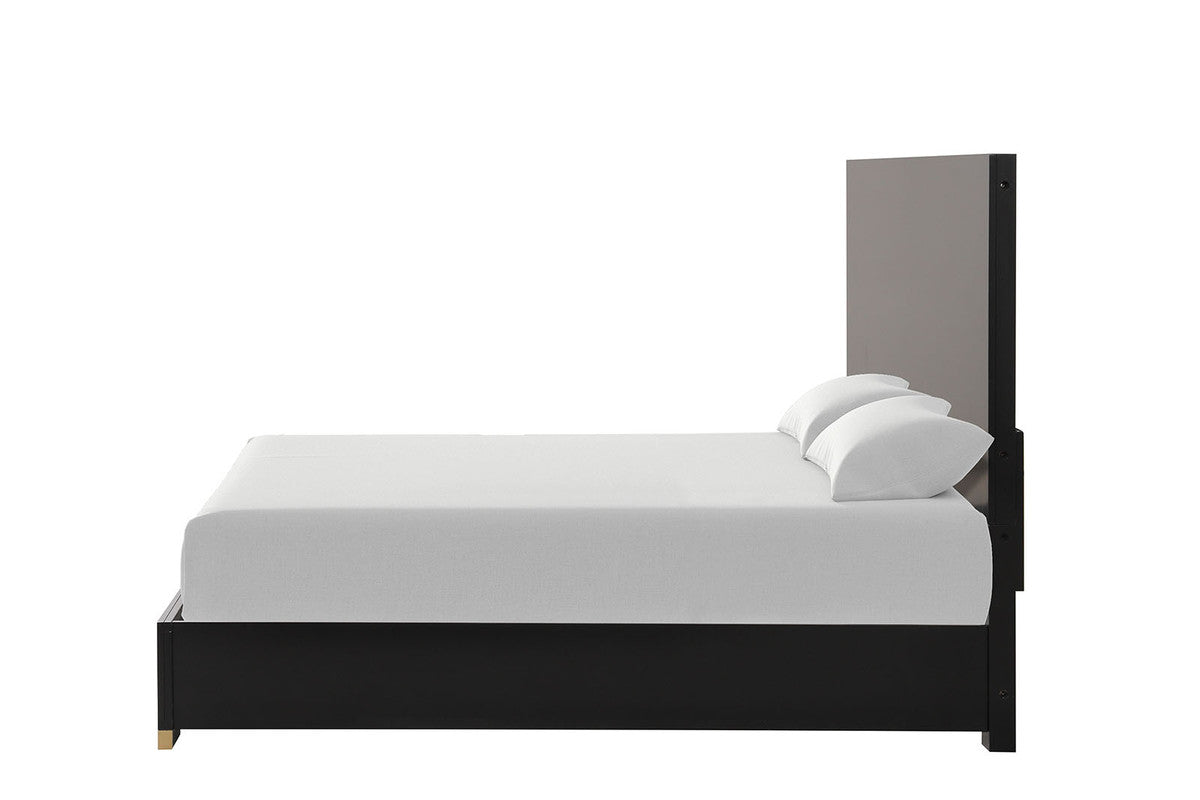 Goldsberg Black/Gold 4 Pc. Queen Bedroom Set
