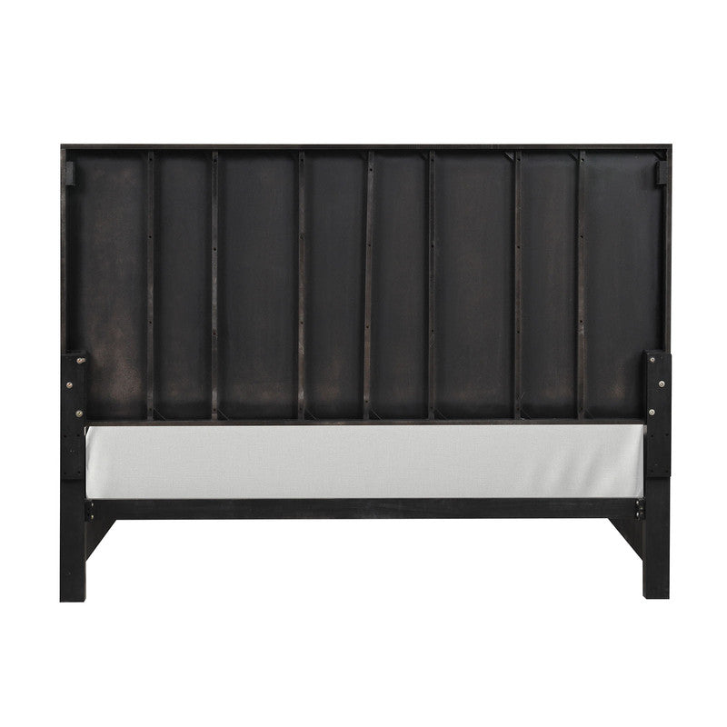 Goldsberg Black/Gold 5 Pc. Queen Bedroom Set w/ 2NS
